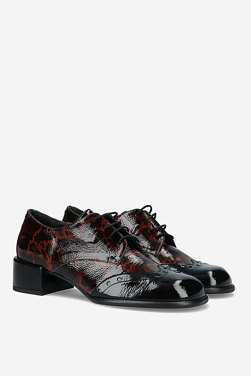 Laura Ricci Laced shoes Animal print