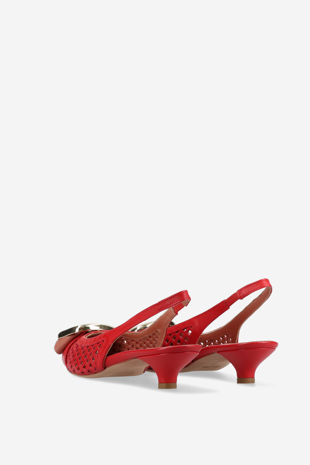 Laura Ricci Slingbacks Red