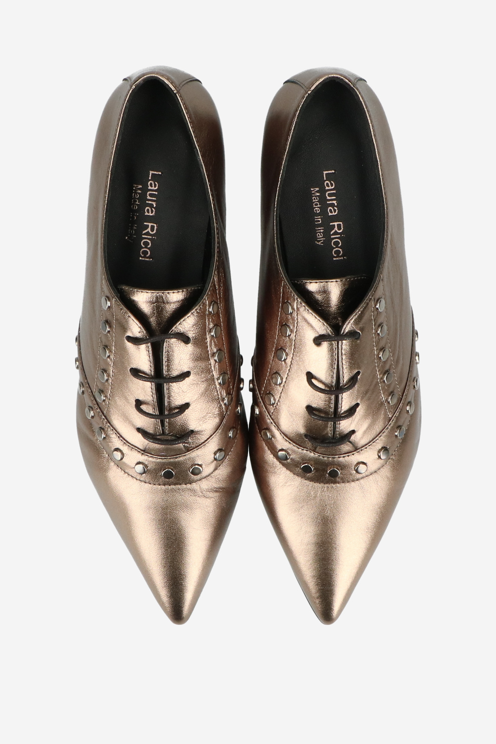 Laura Ricci Laced shoes Gold