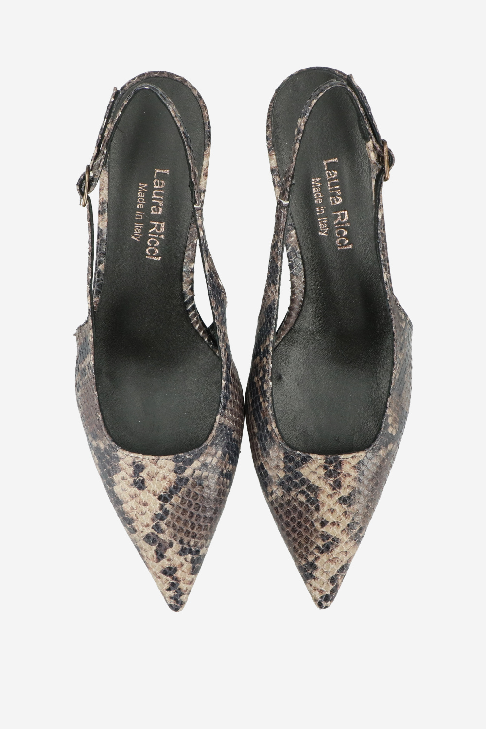 Laura Ricci Slingbacks Animal print