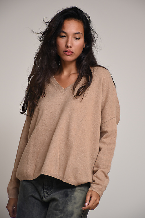 Les tricots de lea Sweaters Camel