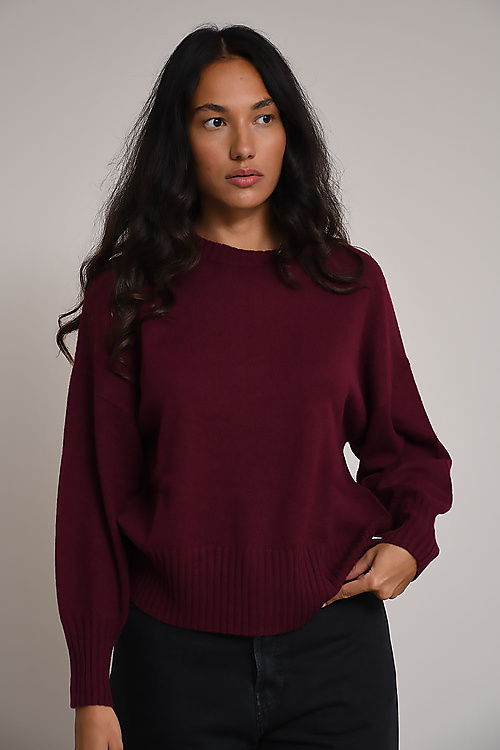 Les tricots de lea Sweaters Bordeaux
