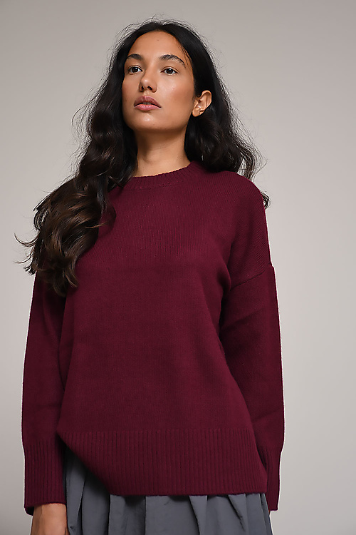 Les tricots de lea Sweaters Bordeaux