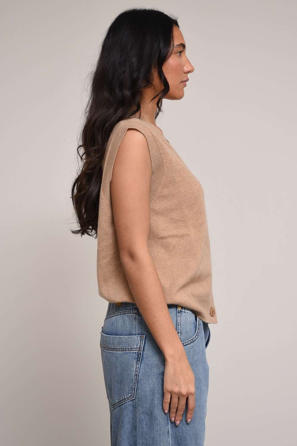 Les tricots de lea Cardigans Camel