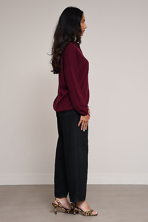 Les tricots de lea Cardigans Bordeaux