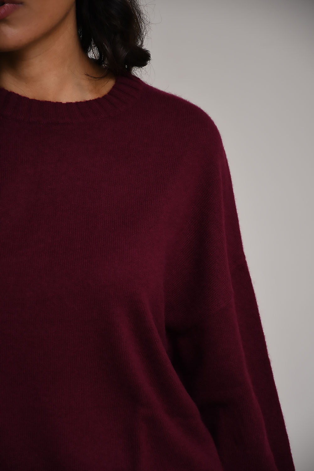 Les tricots de lea Sweaters Bordeaux