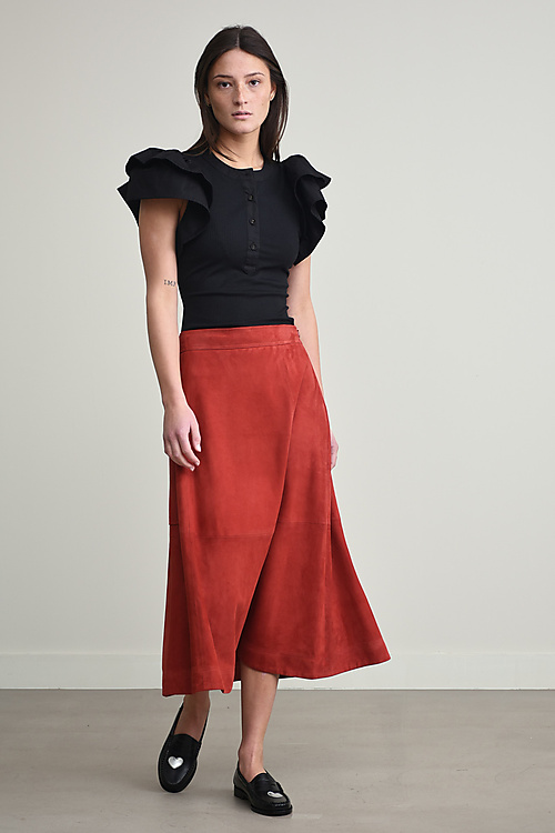 Loulou Studio Skirts Red