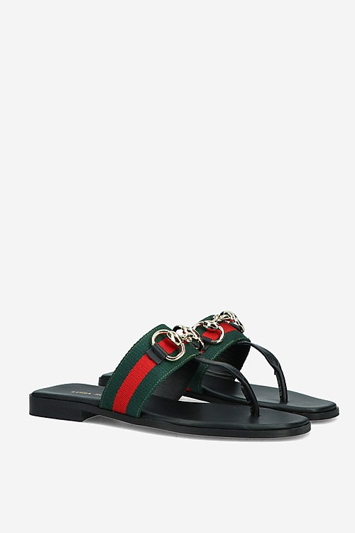Luisa Rossini Sandalen Zwart