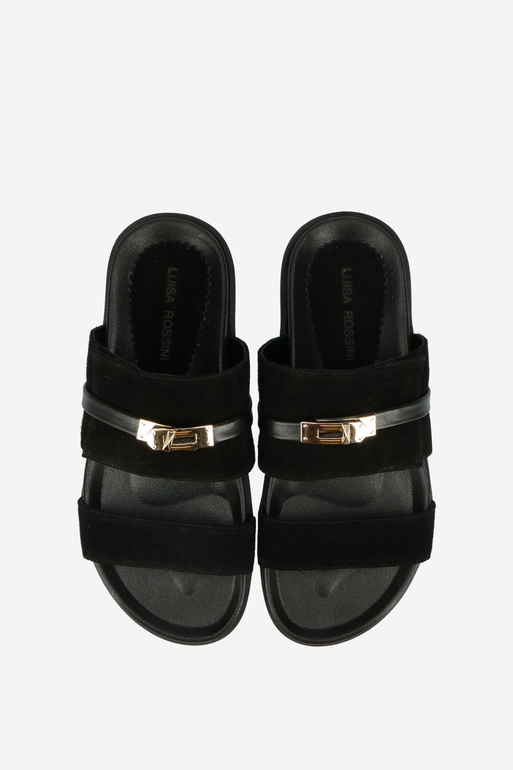 Luisa Rossini Sandalen Zwart