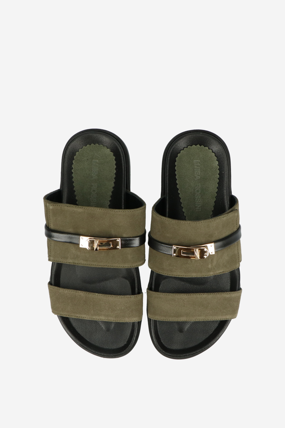 Luisa Rossini Sandalen Groen