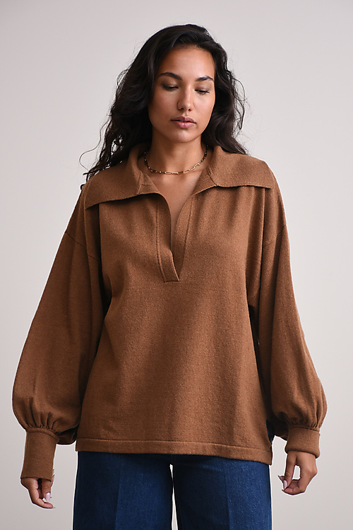 Made in Tomboy Tops Camel