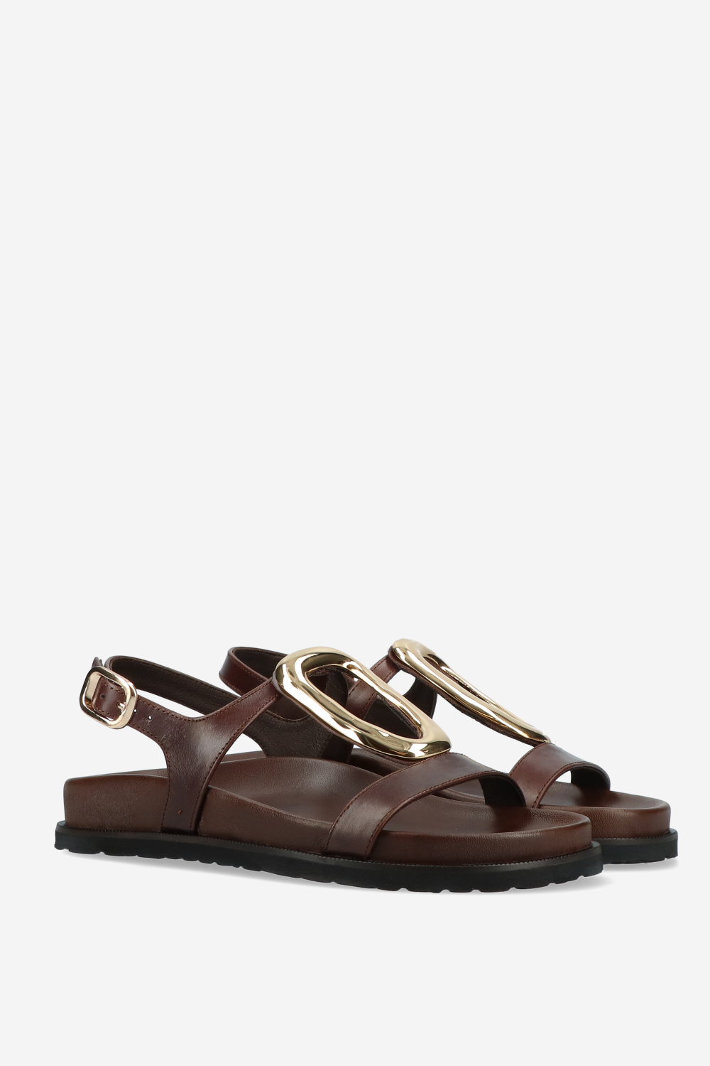 Makris Sandals Brown