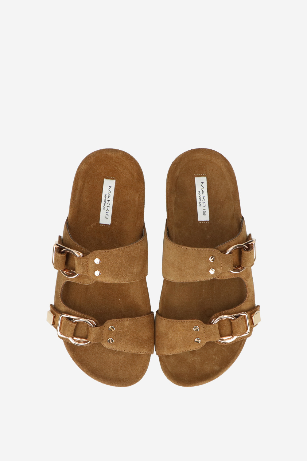 Makris Sandals Brown