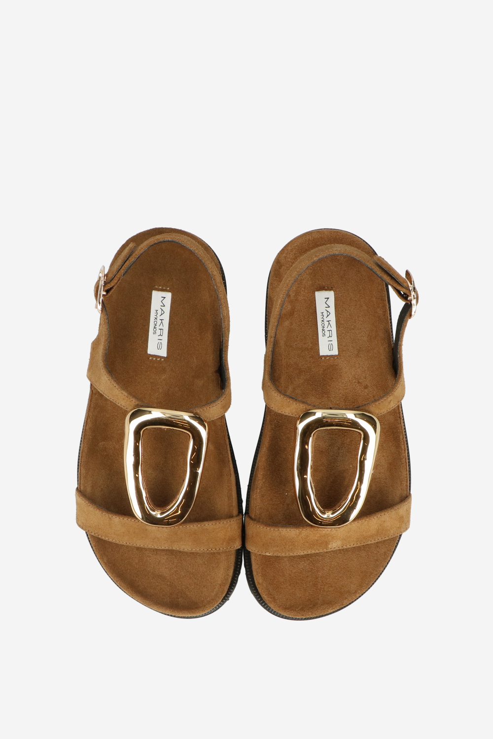 Makris Sandals Taupe