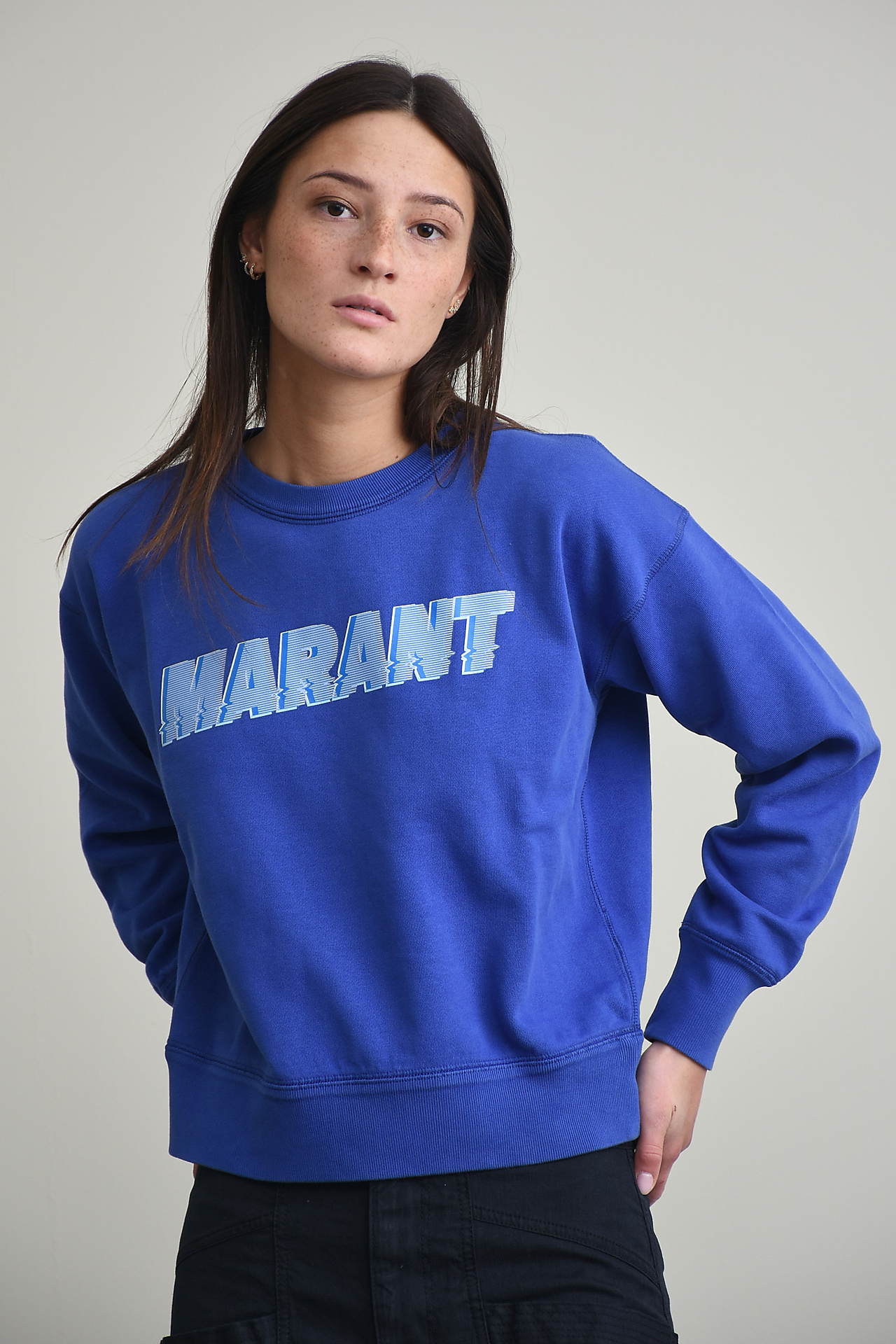 Marant Etoile Sweaters Blue