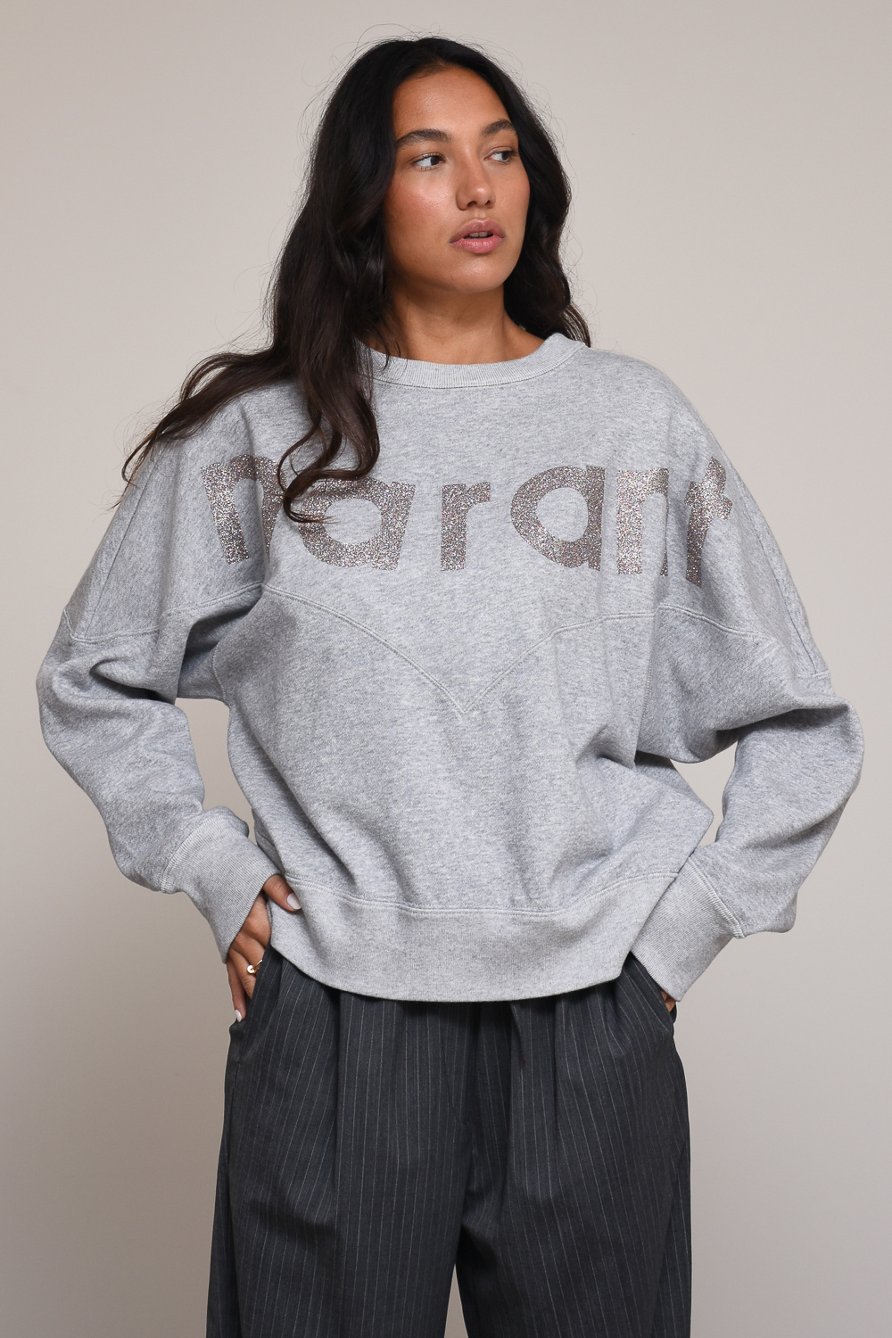 Marant Etoile Sweaters Grey