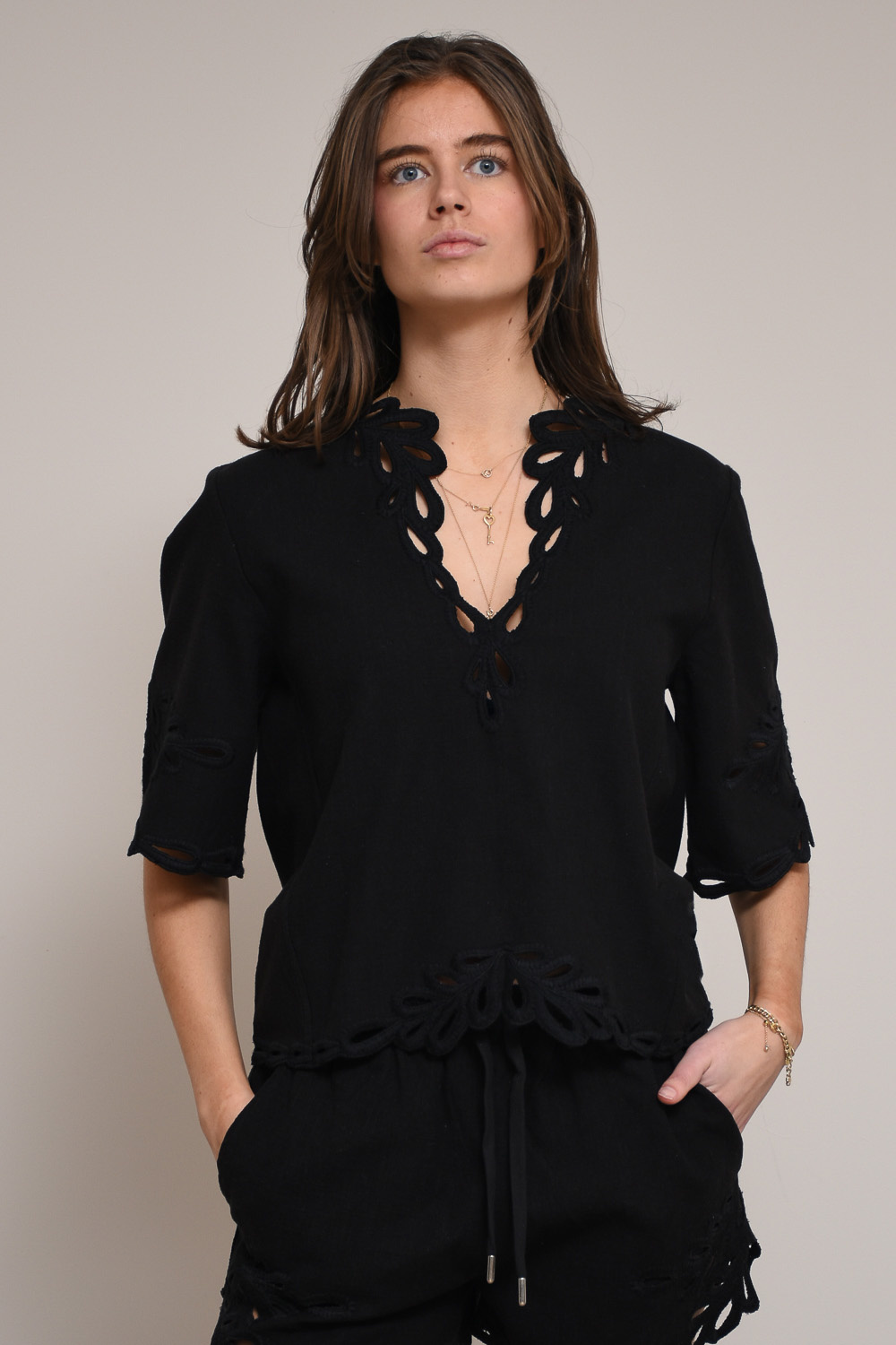 Marant Etoile Tops Zwart