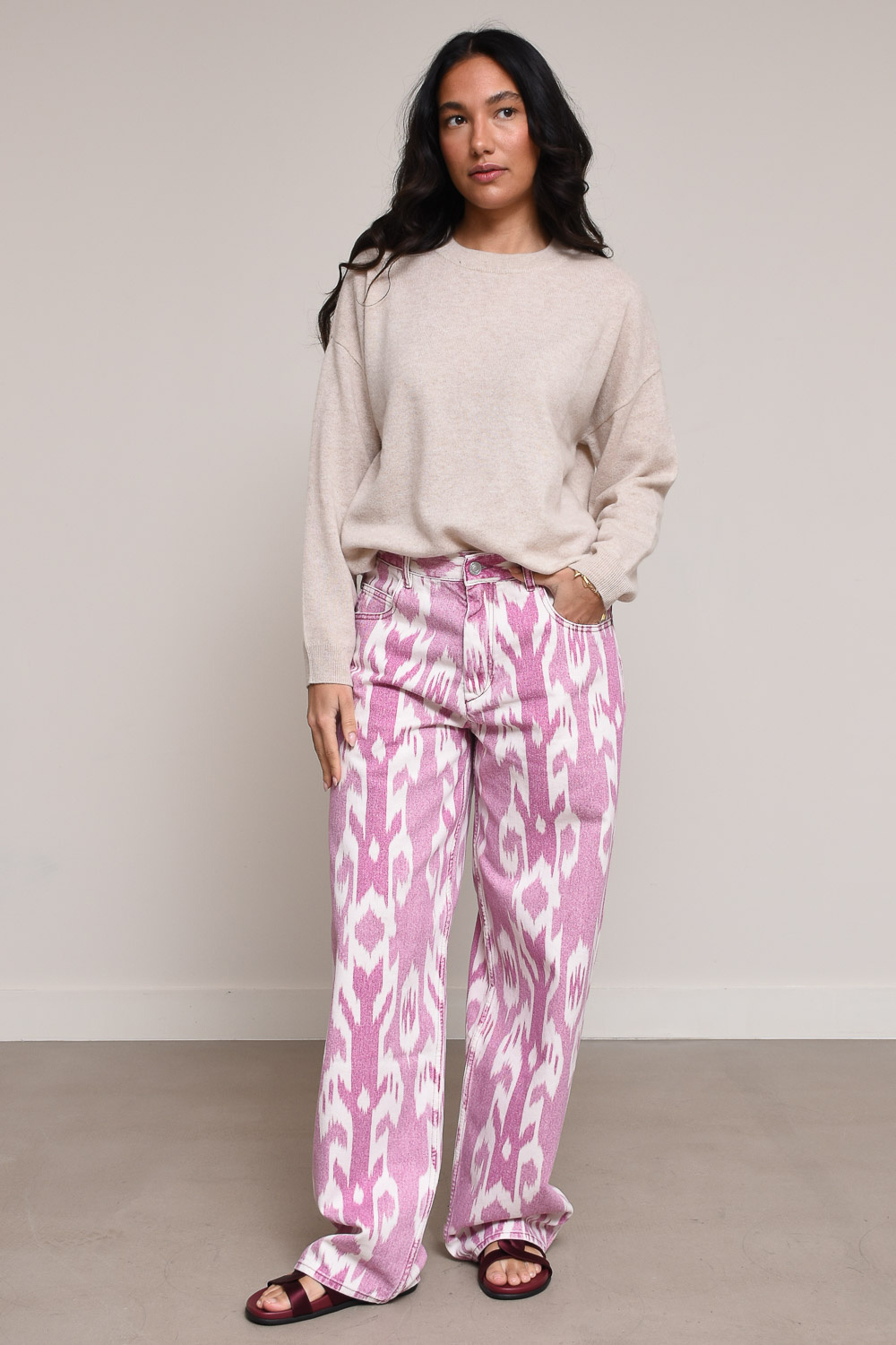 Marant Etoile Jeans Pink