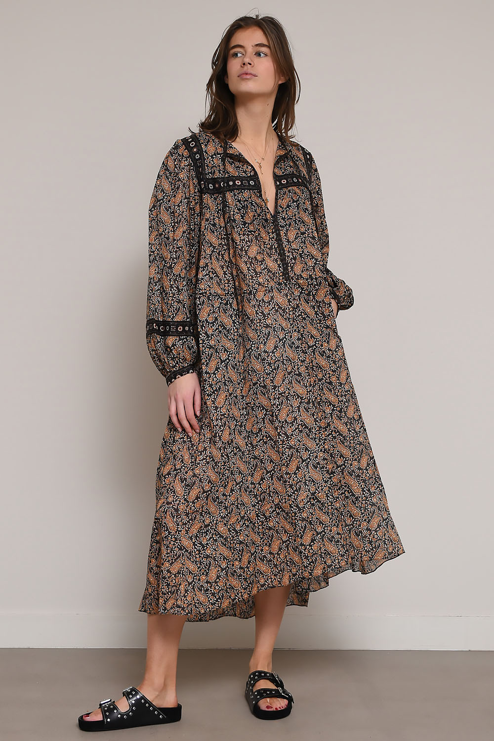 Marant Etoile Dresses Brown