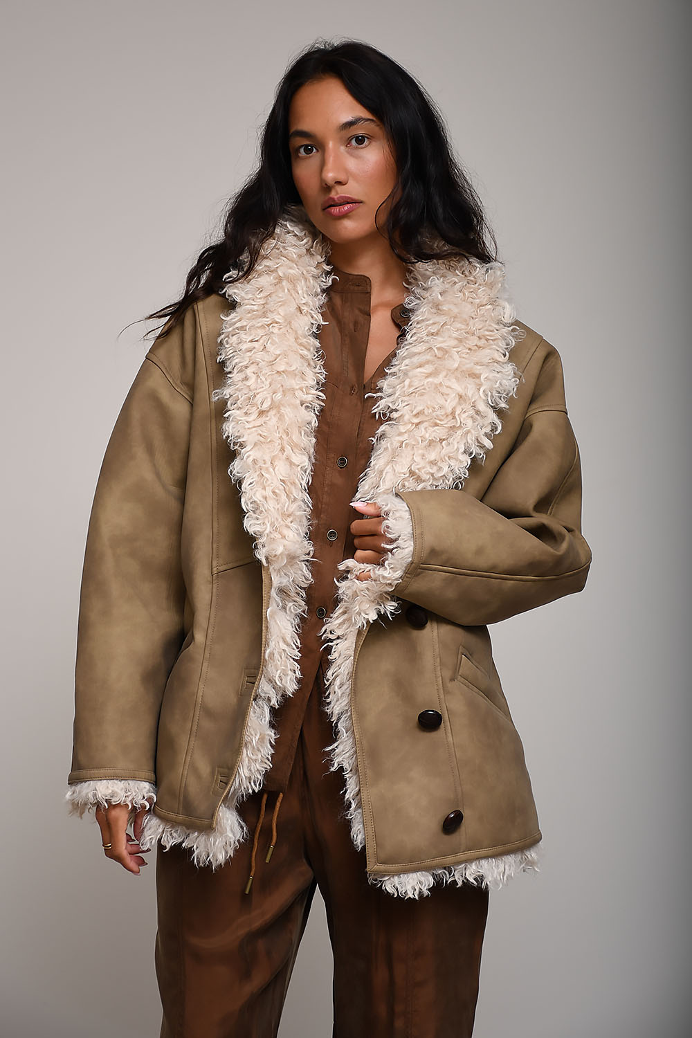 Marant Etoile Jackets Taupe