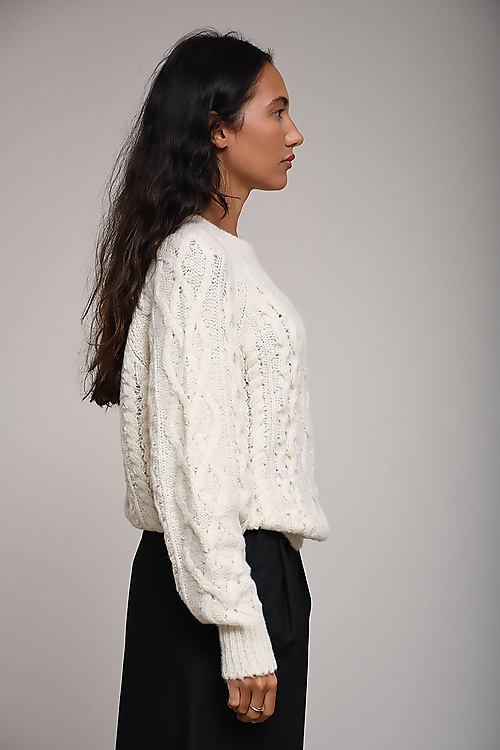 Marant Etoile Sweaters White