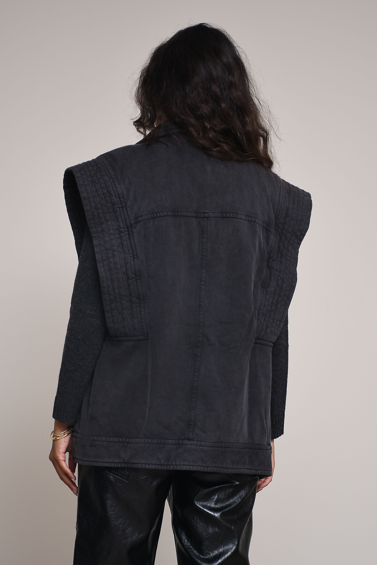 Marant Etoile Vest Black