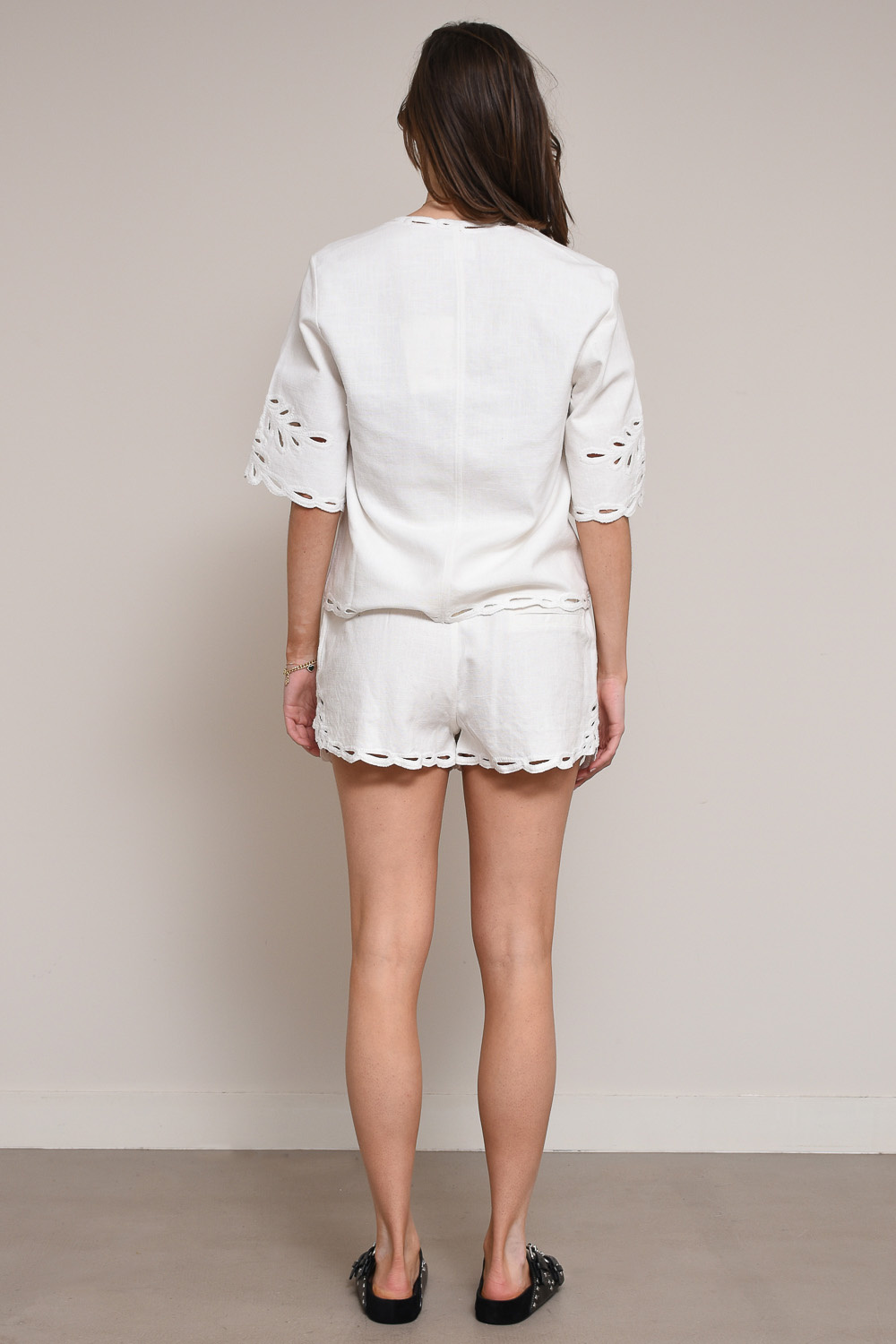 Marant Etoile Shorts White