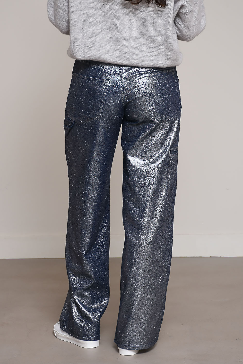 Marant Etoile Broeken Zilver