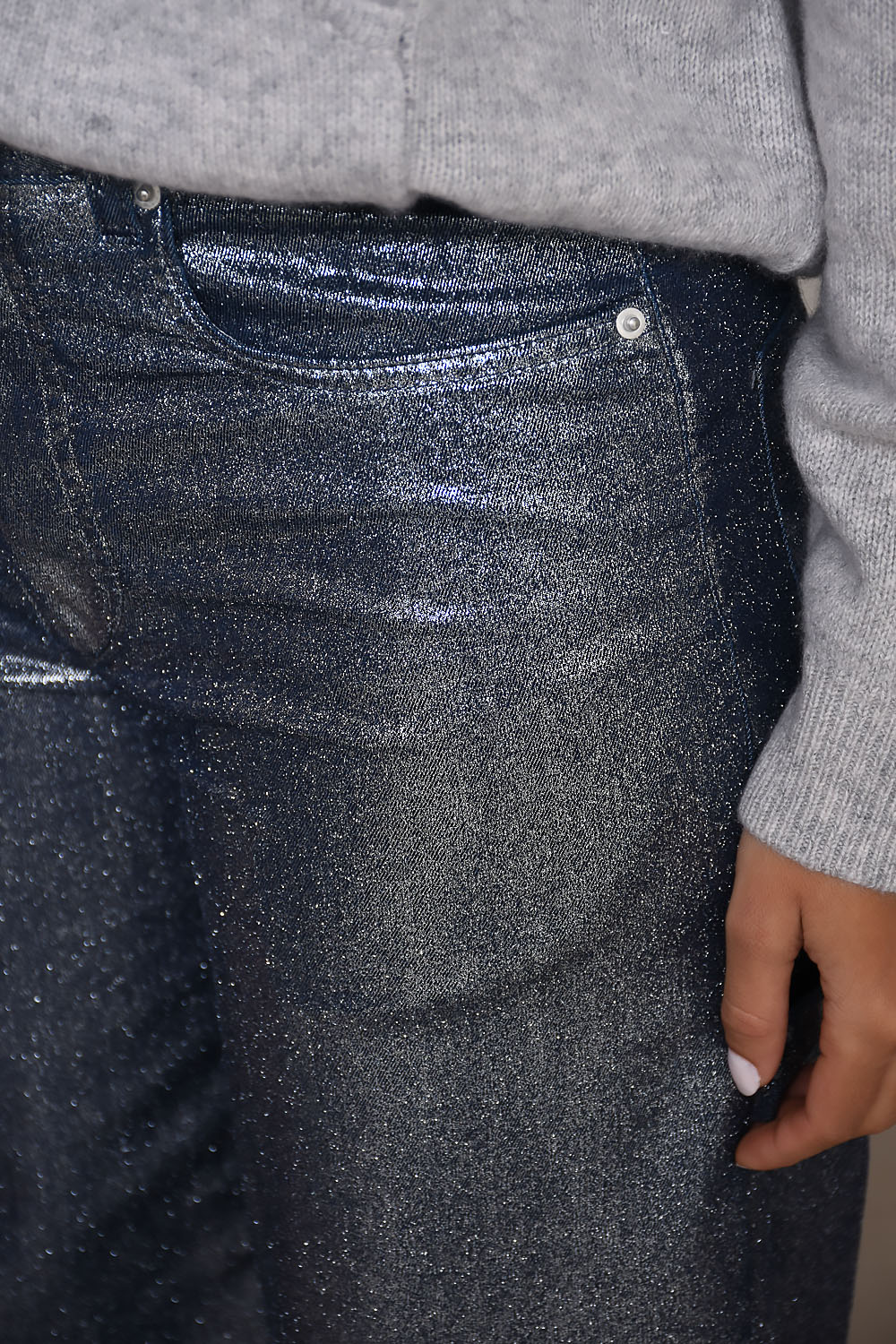 Marant Etoile Broeken Zilver