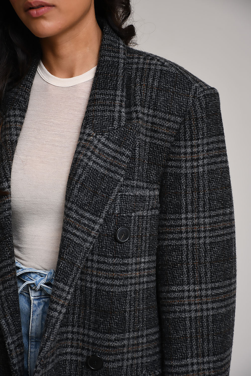 Marant Etoile Jackets Grey