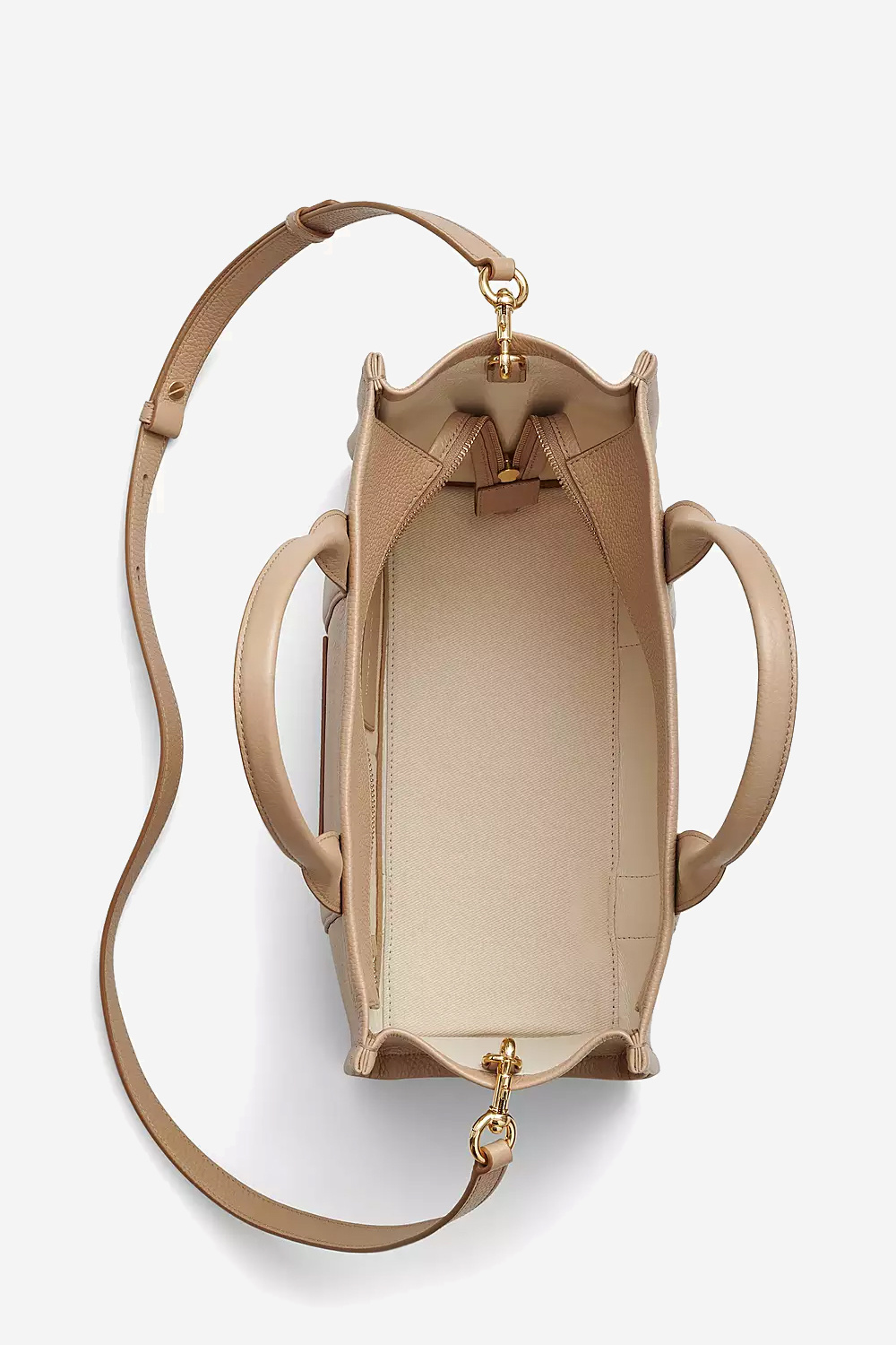 Marc Jacobs The Leather Tote Bag in Camel