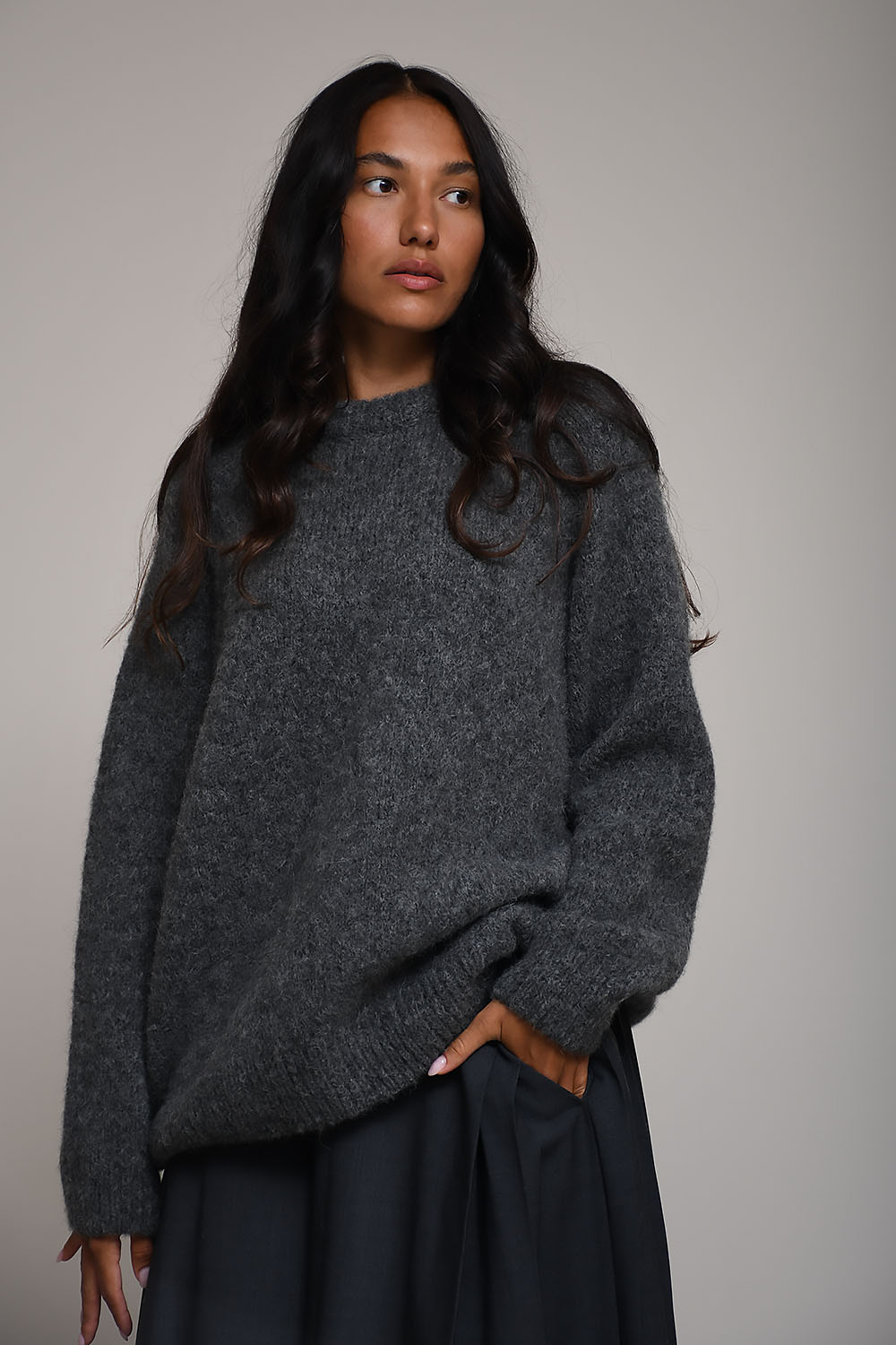 Mr Mittens Sweaters Grey