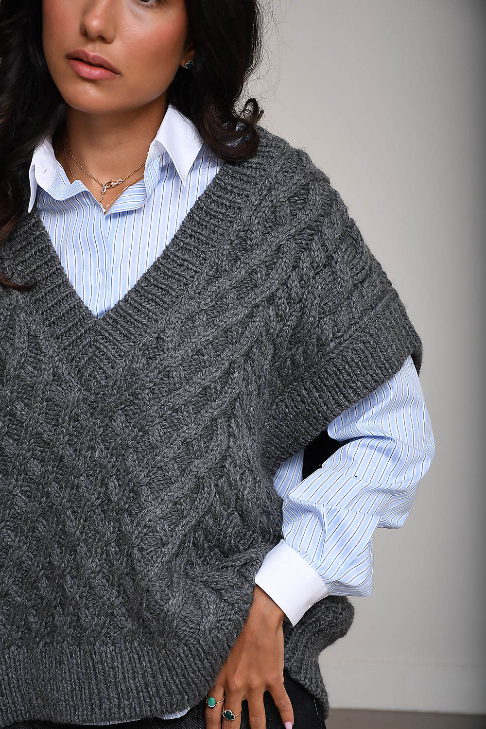 Mr Mittens Sweaters Grey