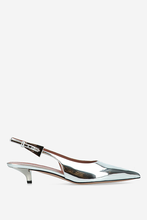 Paris Texas Slingbacks Zilver