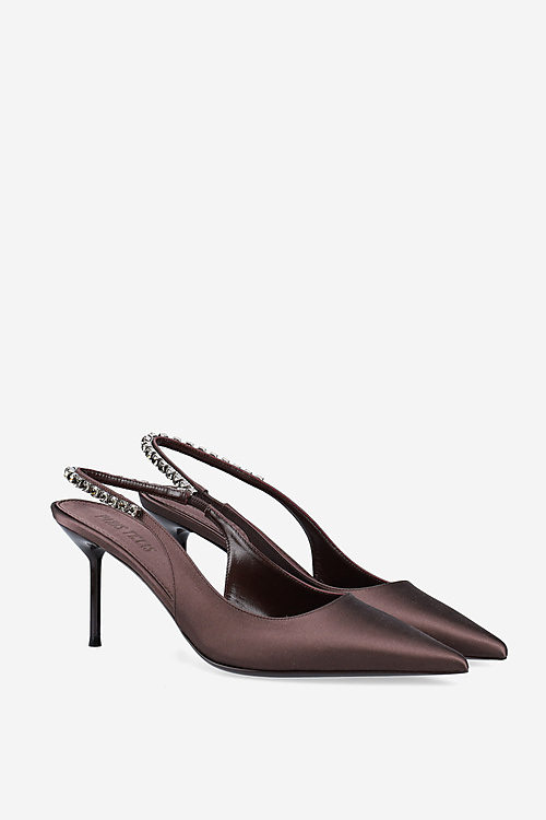 Paris Texas Slingbacks Brown