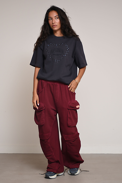 PDF Trousers Bordeaux