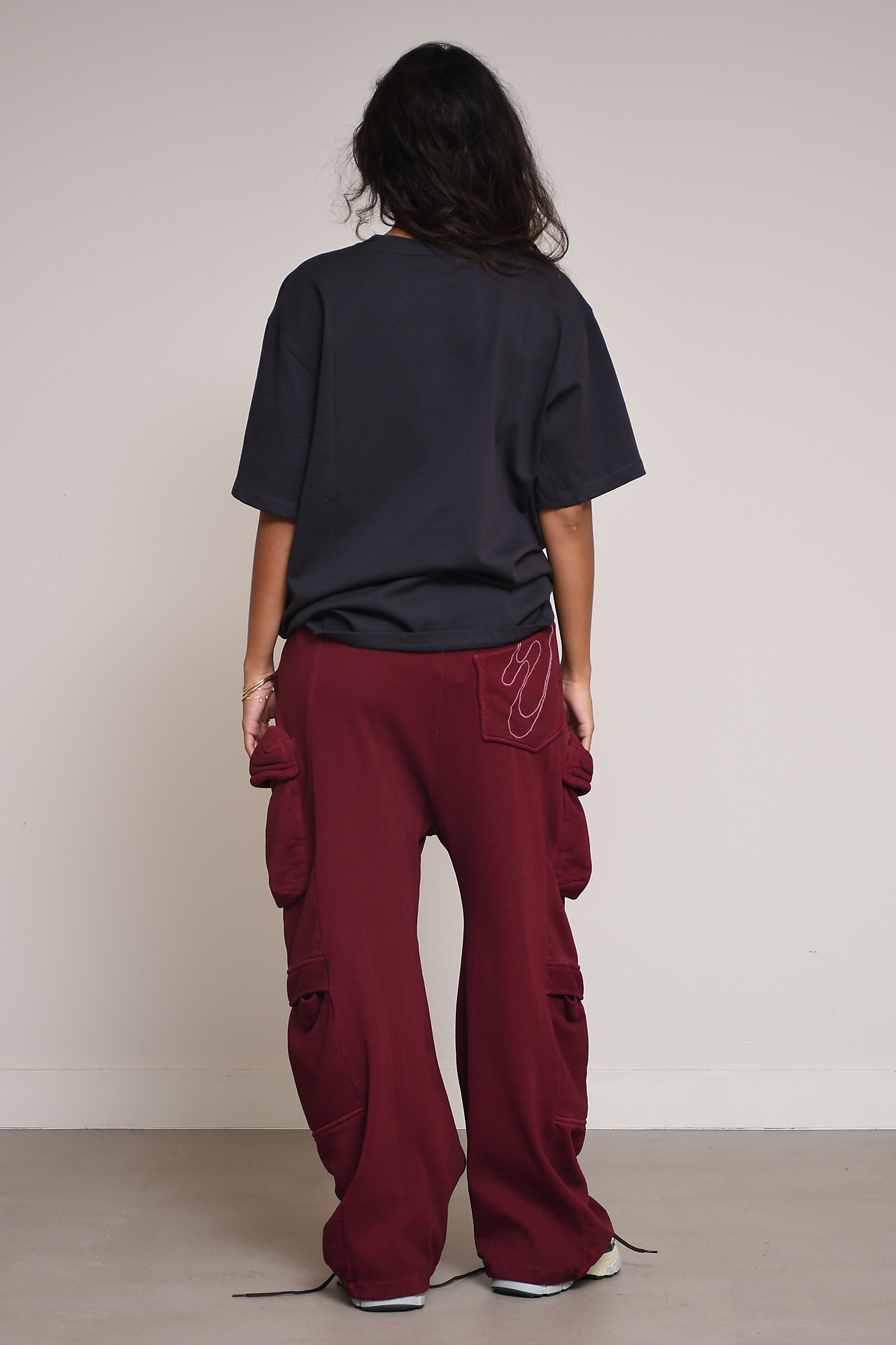 PDF Trousers Bordeaux