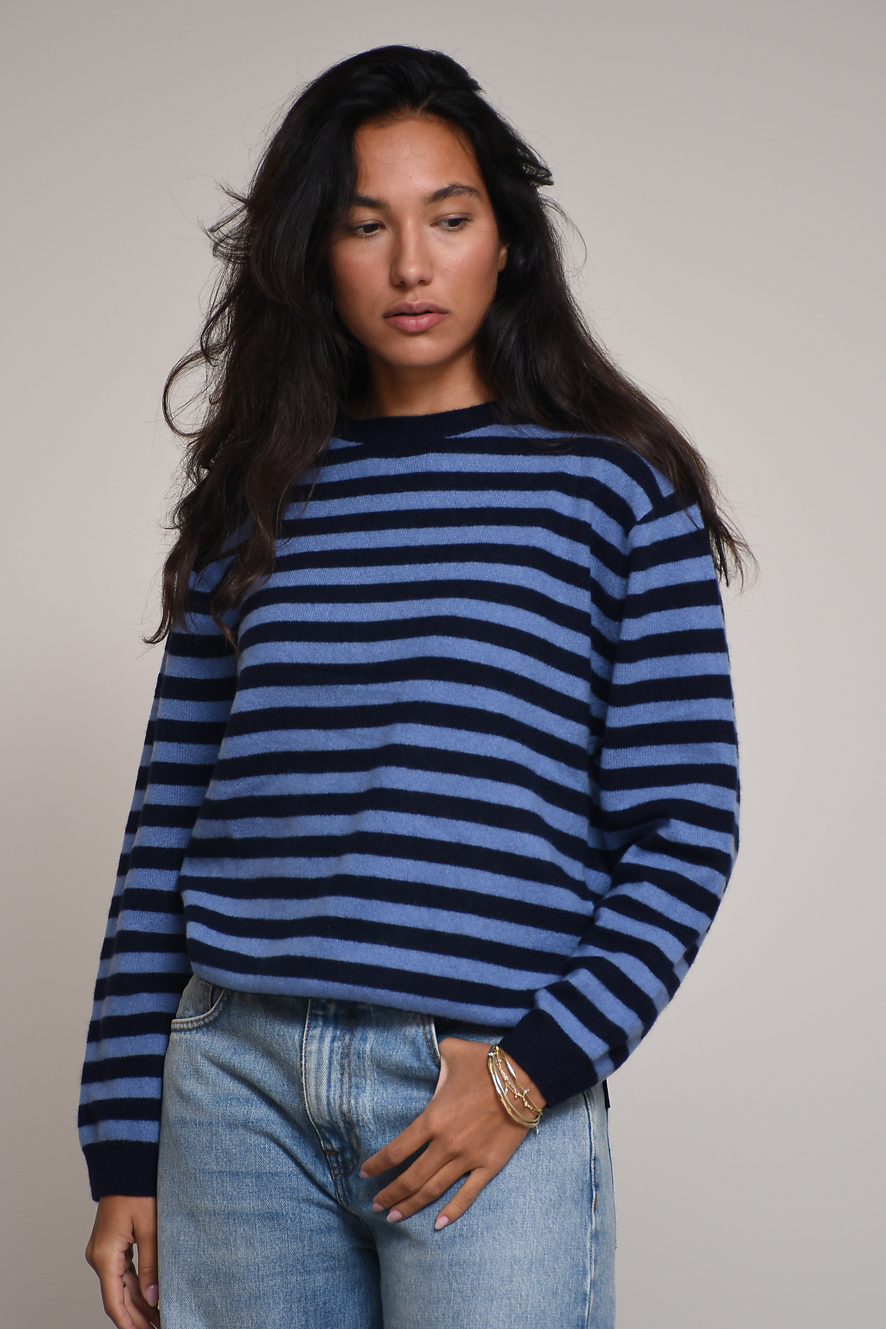 People's Republic of Cashmere Sweaters Blauw