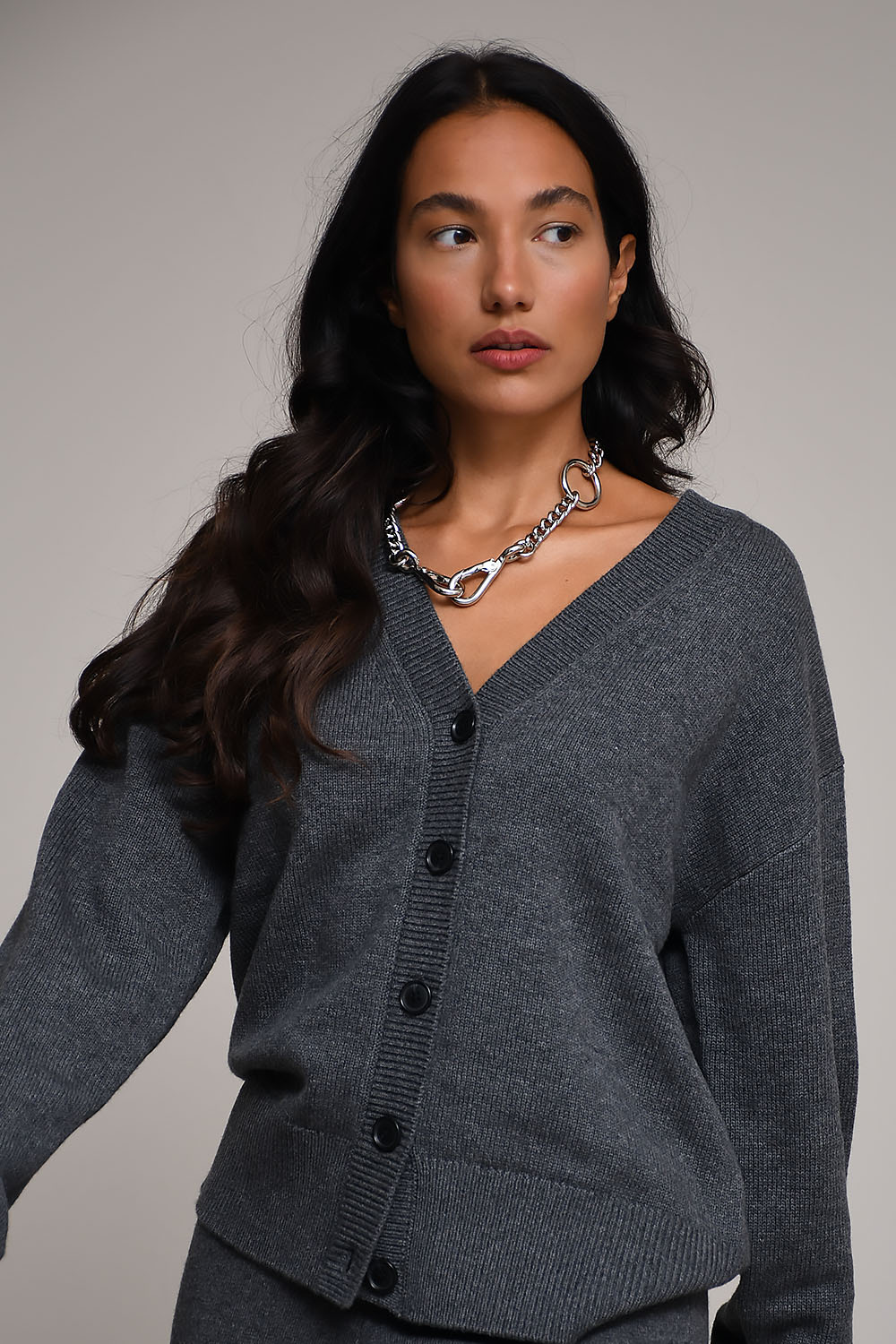 Rhea Cardigans Grey