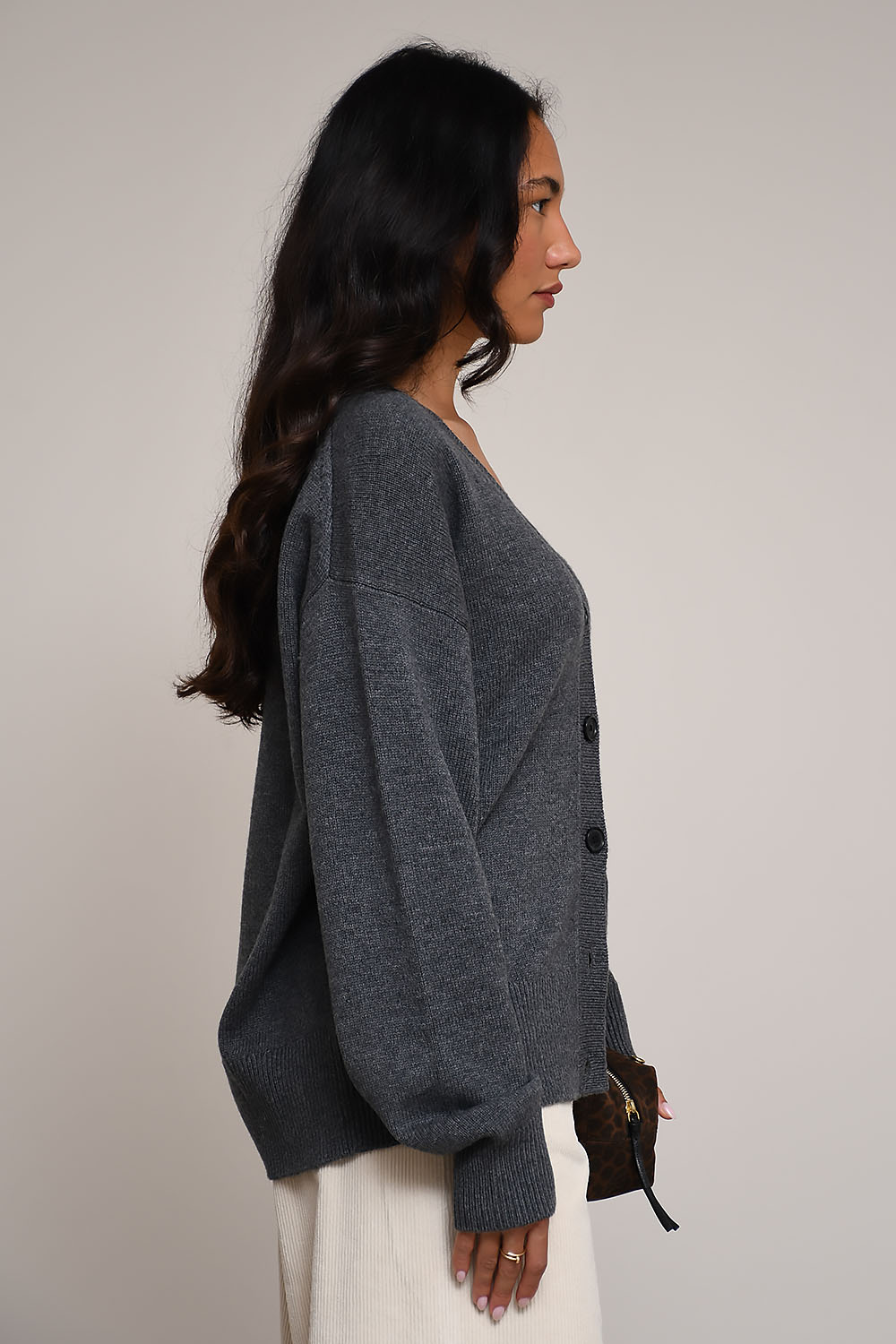 Rhea Cardigans Grey