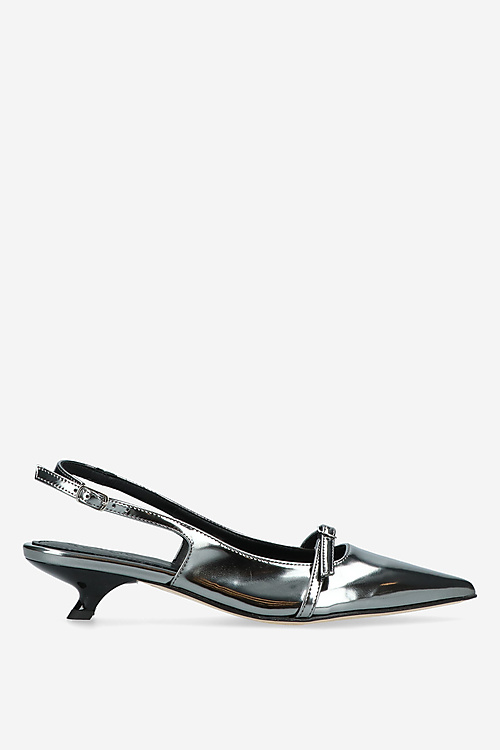 Rotue Slingbacks Metallic