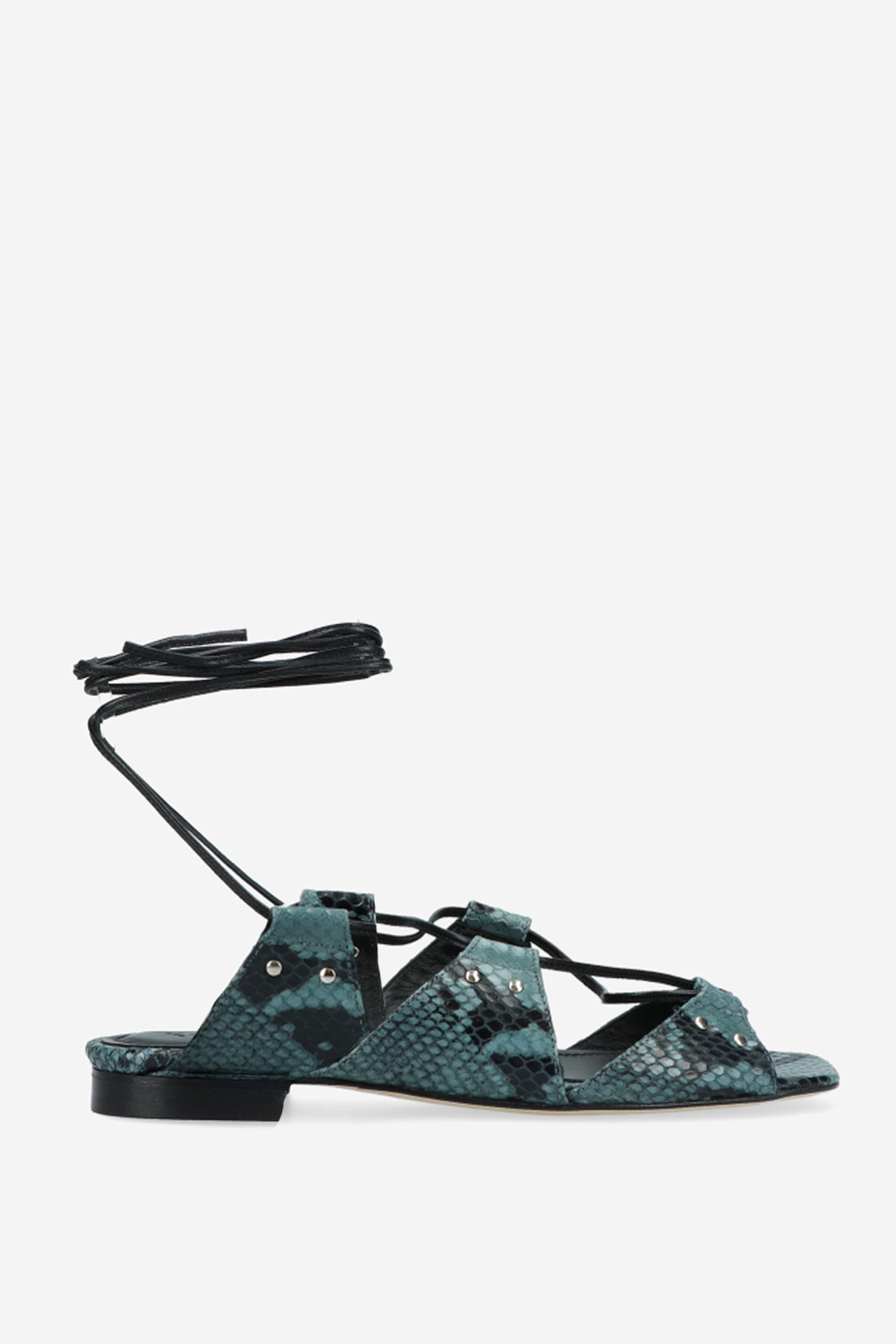 Rotue Sandalen Dierenprint