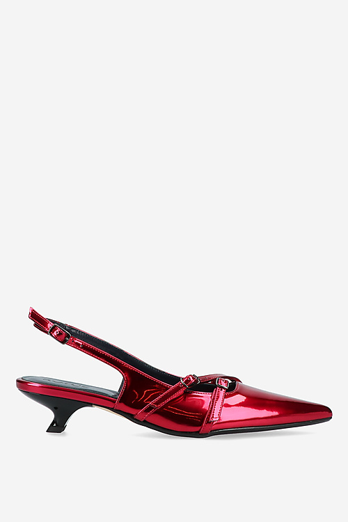 Rotue Slingbacks Rood