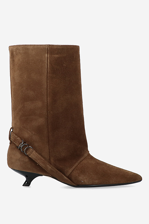 Rotue Laarzen Taupe