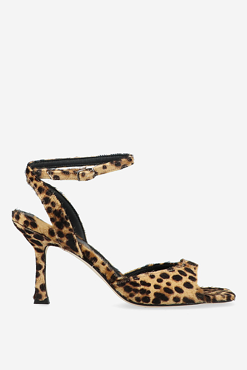 Rotue Sandalen Dierenprint