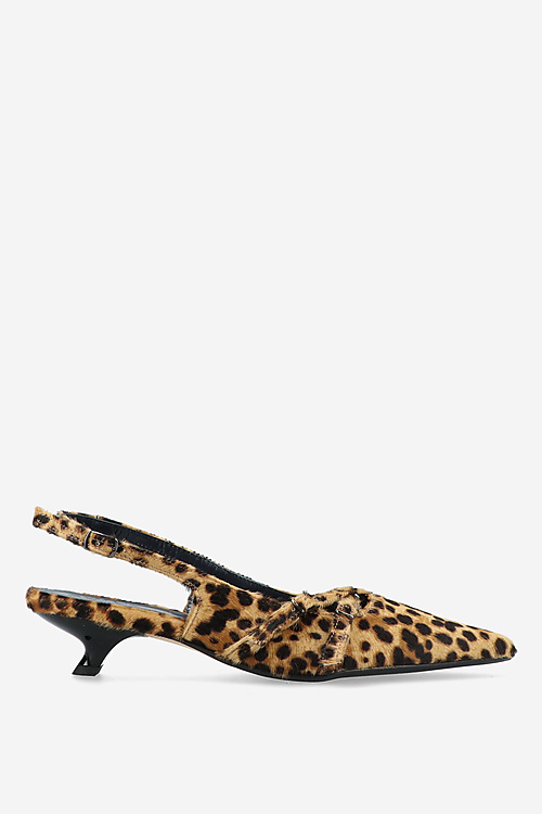 Rotue Slingbacks Dierenprint