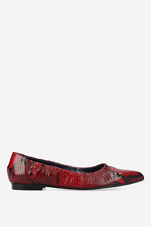 Rotue Ballerina's Dierenprint