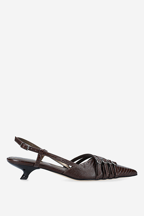 Rotue Slingbacks Brown