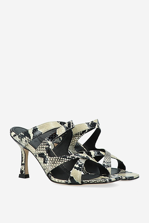 Rotue Sandalen Dierenprint