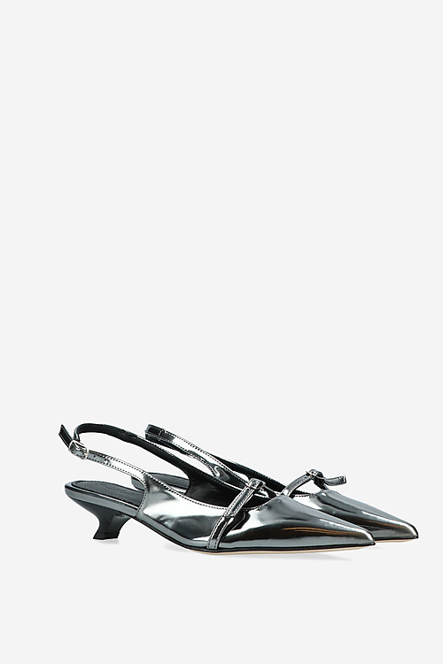 Rotue Slingbacks Metallic